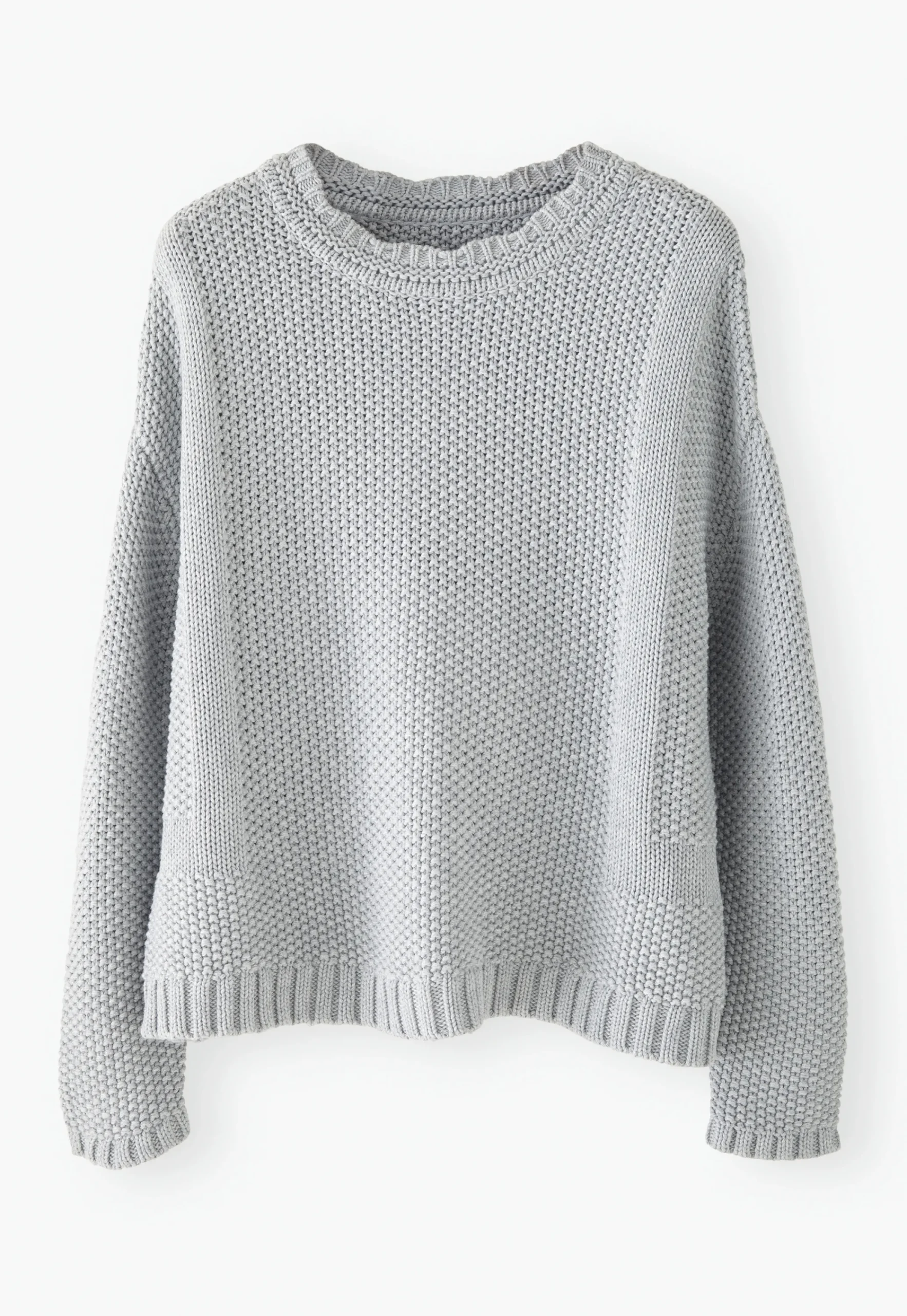 Moss-Stitch Sweater*Wrap London Hot