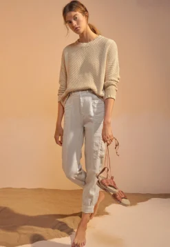 Moss-Stitch Sweater*Wrap London Store