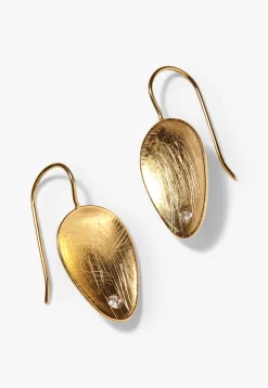 Oval Drop Earrings*Wrap London Outlet