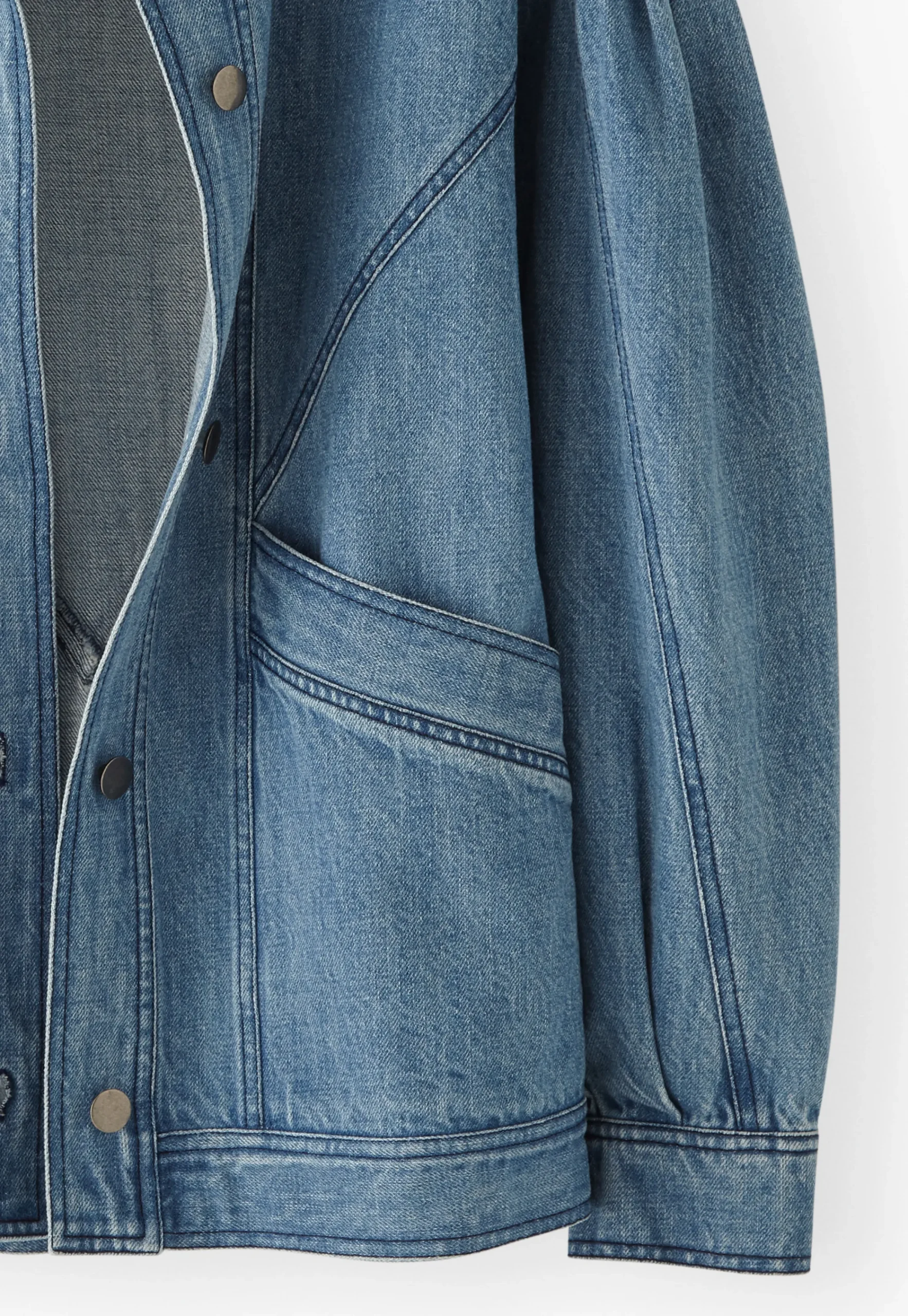 Oversized Denim Jacket*Wrap London Online