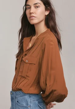 Pintuck Detail Shirt*Wrap London Cheap