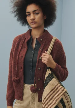 Pompom Tassel Cardigan*Wrap London Sale