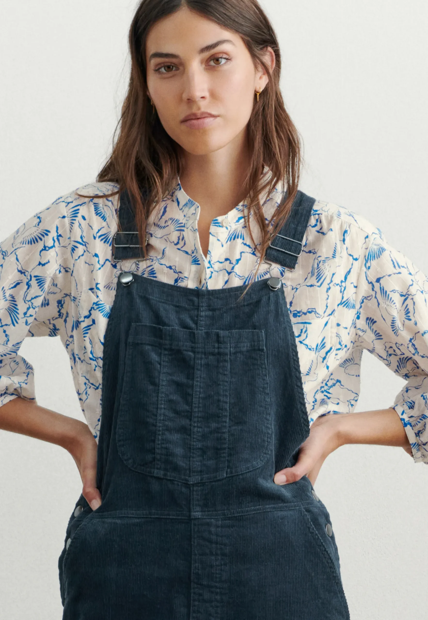 Printed Blouse*Wrap London Cheap