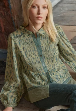 Printed Blouse*Wrap London Online