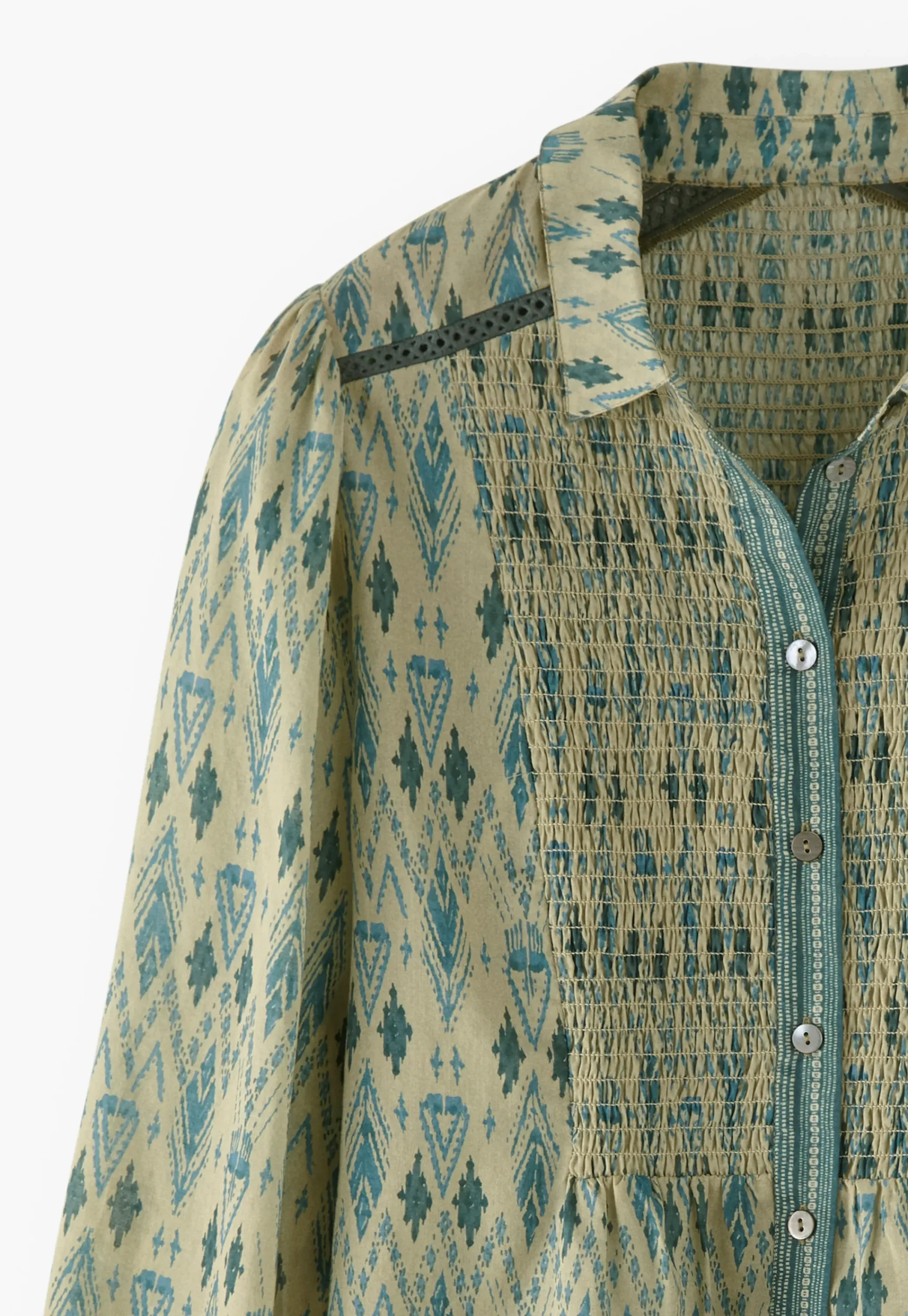 Printed Blouse*Wrap London Online