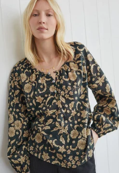 Printed Blouse*Wrap London Cheap