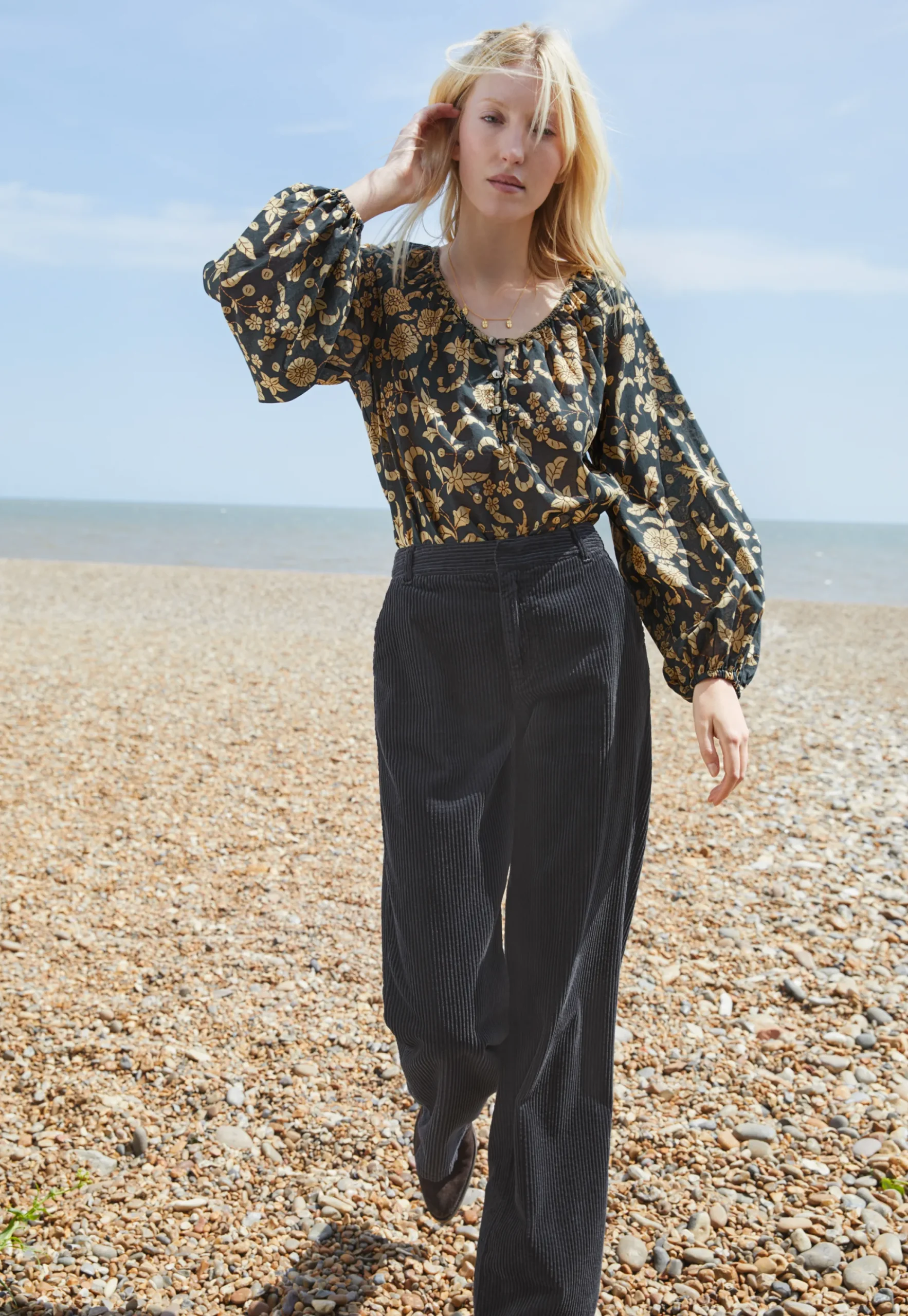Printed Blouse*Wrap London Cheap