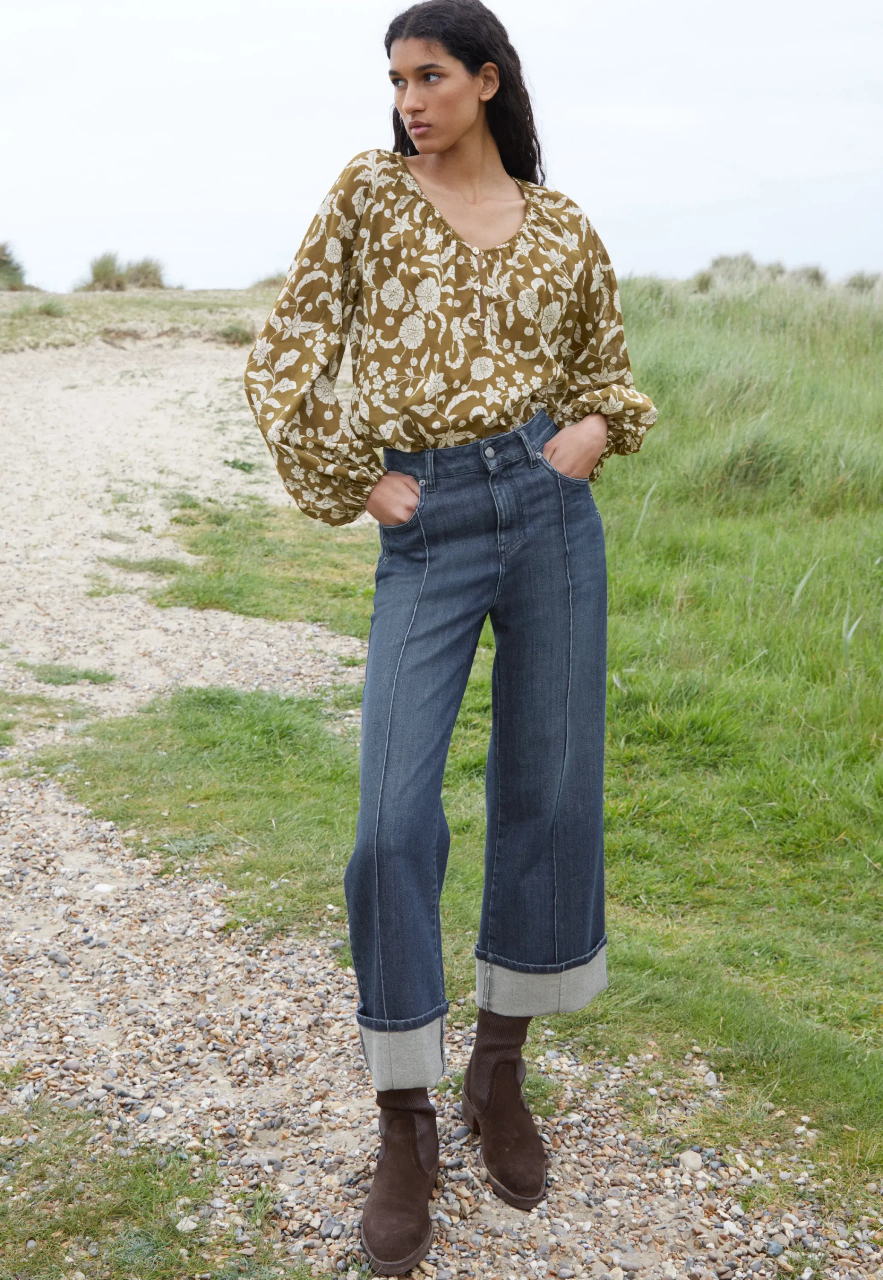 Printed Blouse*Wrap London Hot