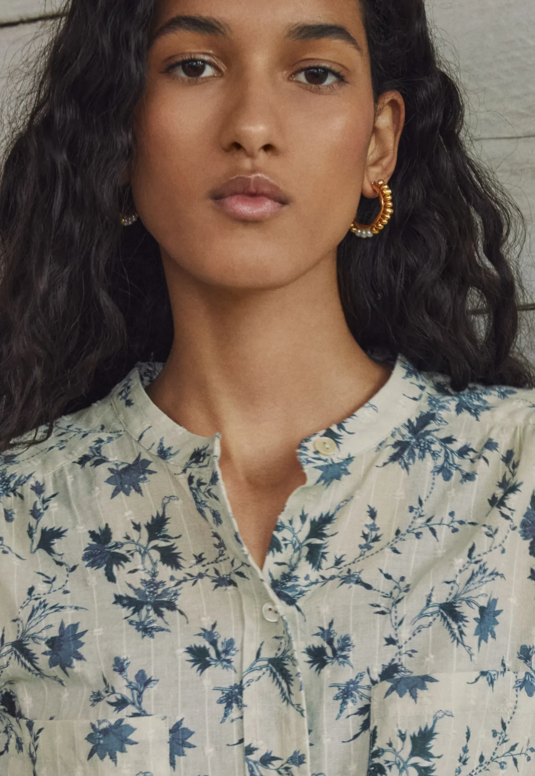 Printed Blouse*Wrap London Cheap