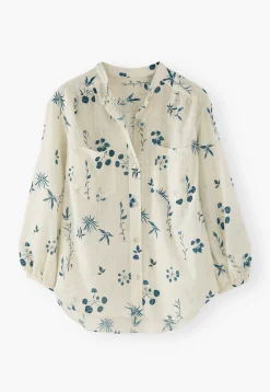 Printed Boyfriend Shirt*Wrap London Cheap