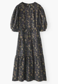 Printed Dress*Wrap London New