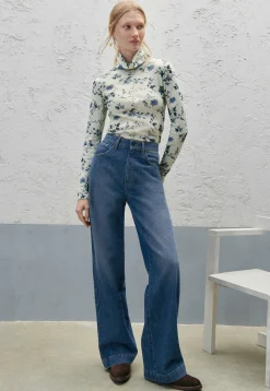 Printed Jersey Top*Wrap London Outlet