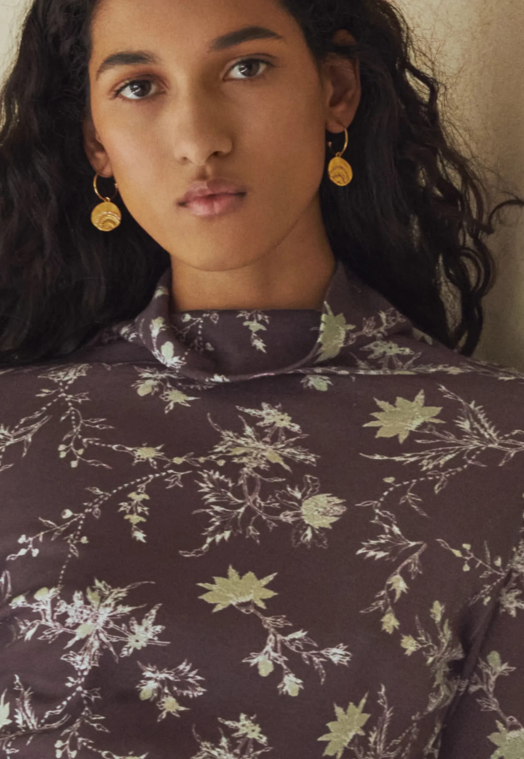 Printed Jersey Top*Wrap London Sale