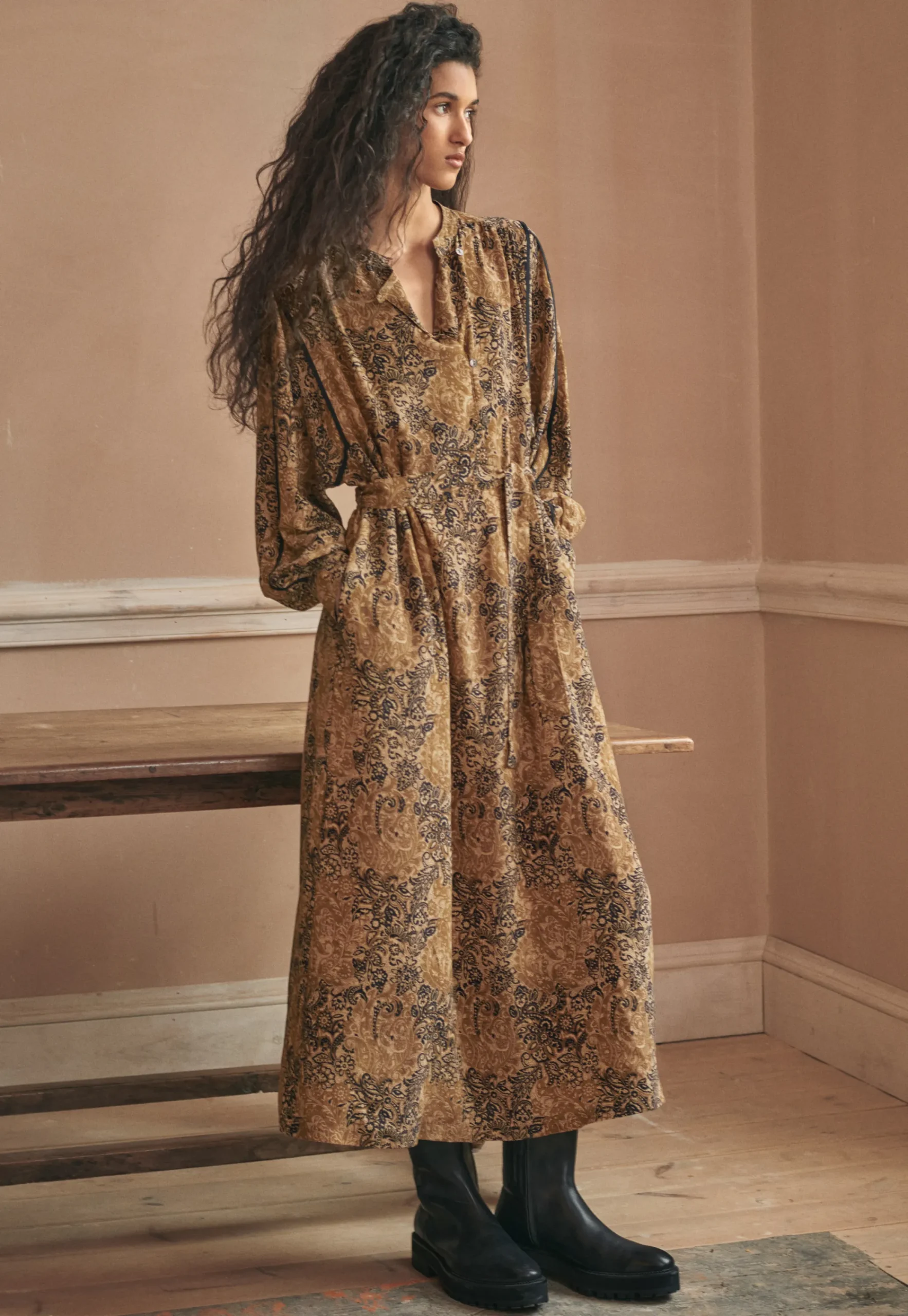 Printed Maxi-Dress*Wrap London Store