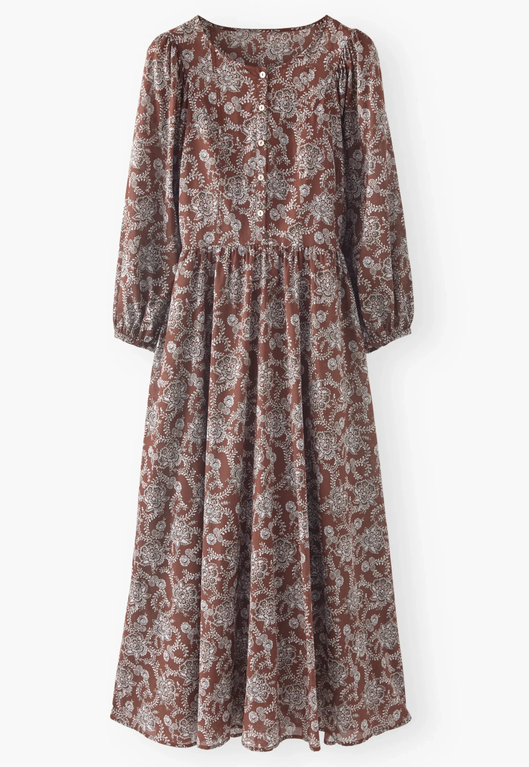 Printed Maxi-Dress*Wrap London Fashion
