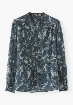 Printed Peasant Blouse*Wrap London New