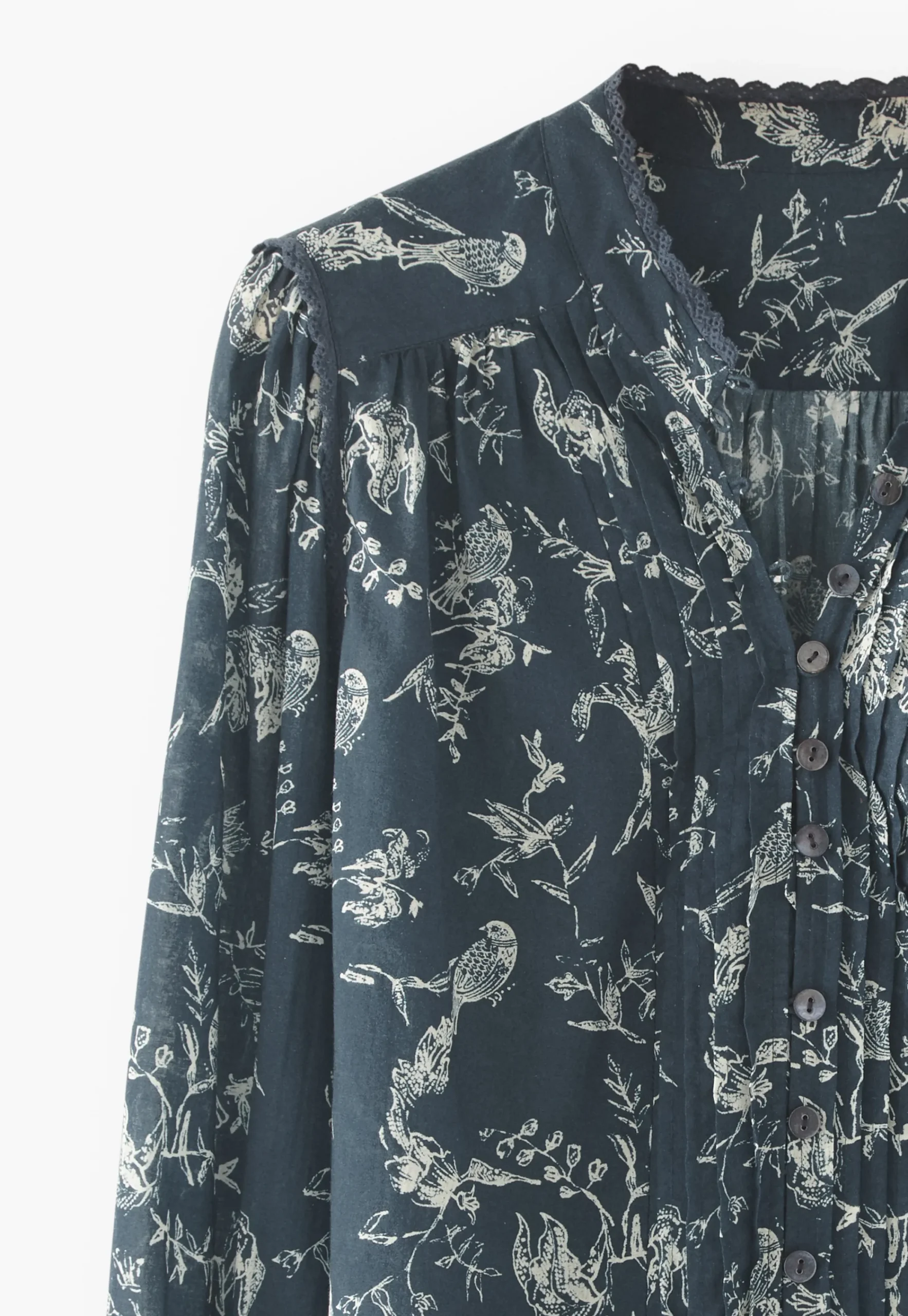 Printed Peasant Blouse*Wrap London New