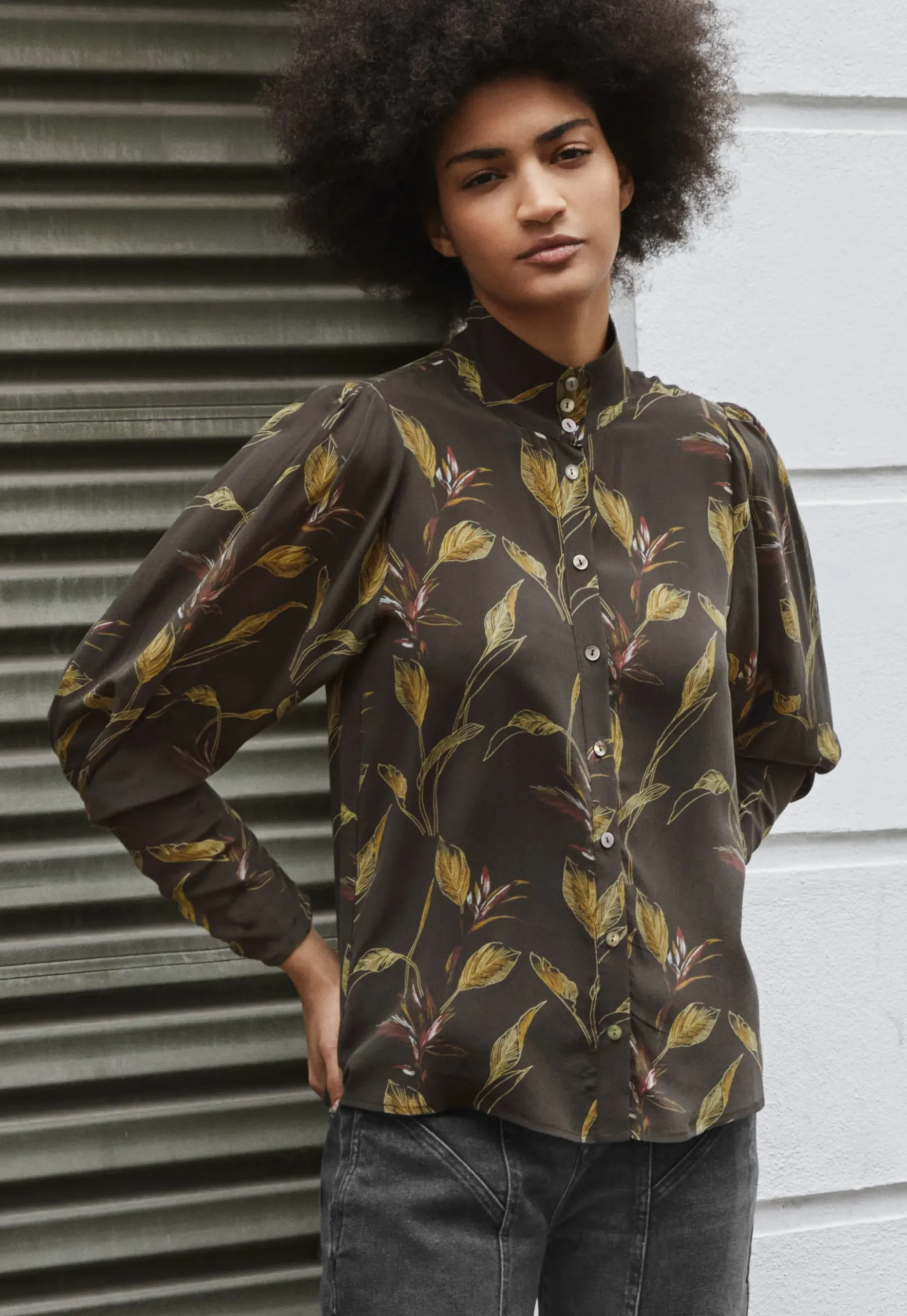 Printed Shirt*Wrap London Outlet