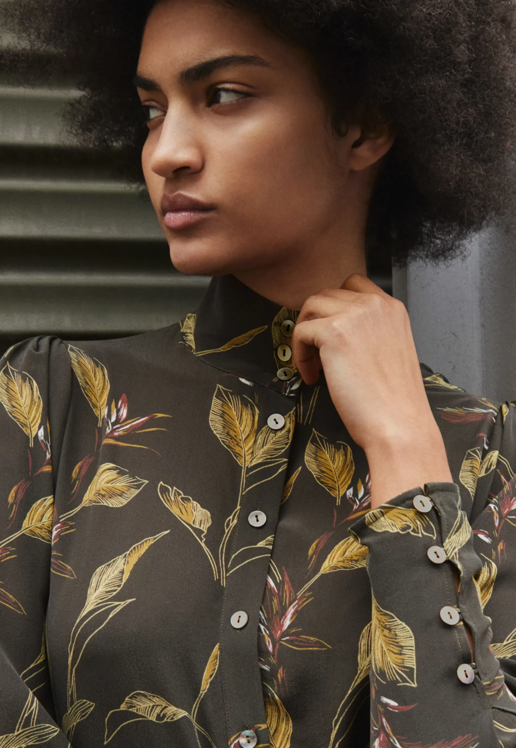 Printed Shirt*Wrap London Outlet