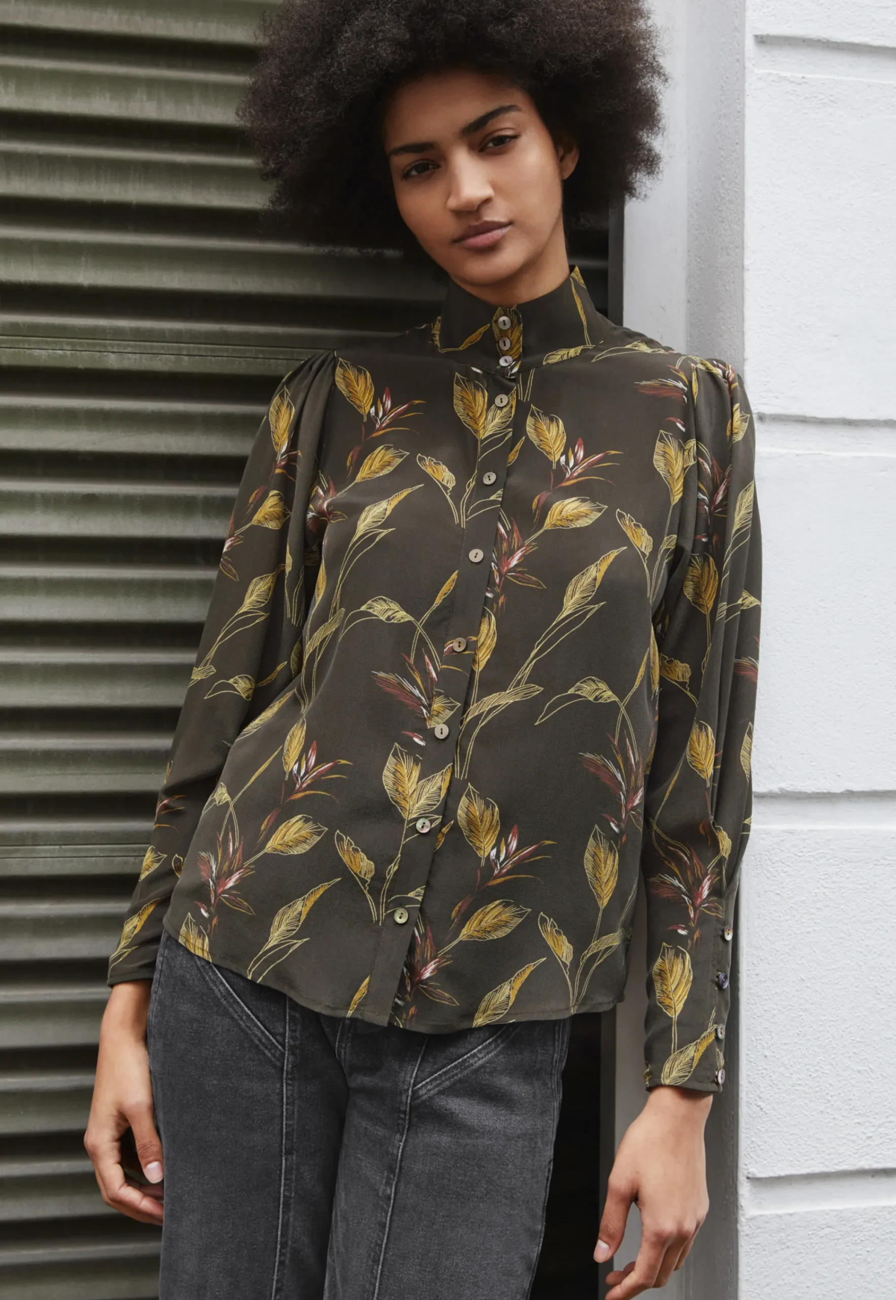 Printed Shirt*Wrap London Outlet