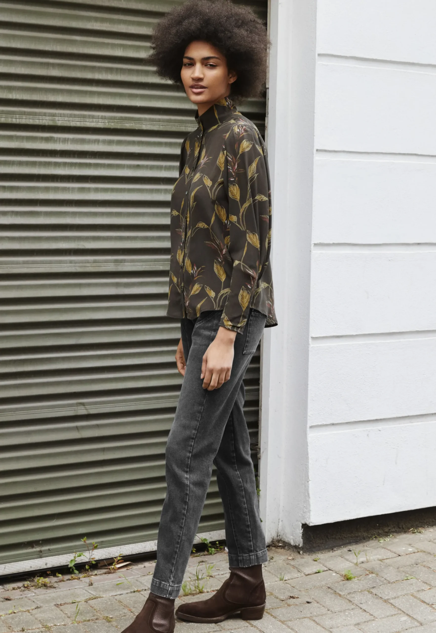 Printed Shirt*Wrap London Outlet