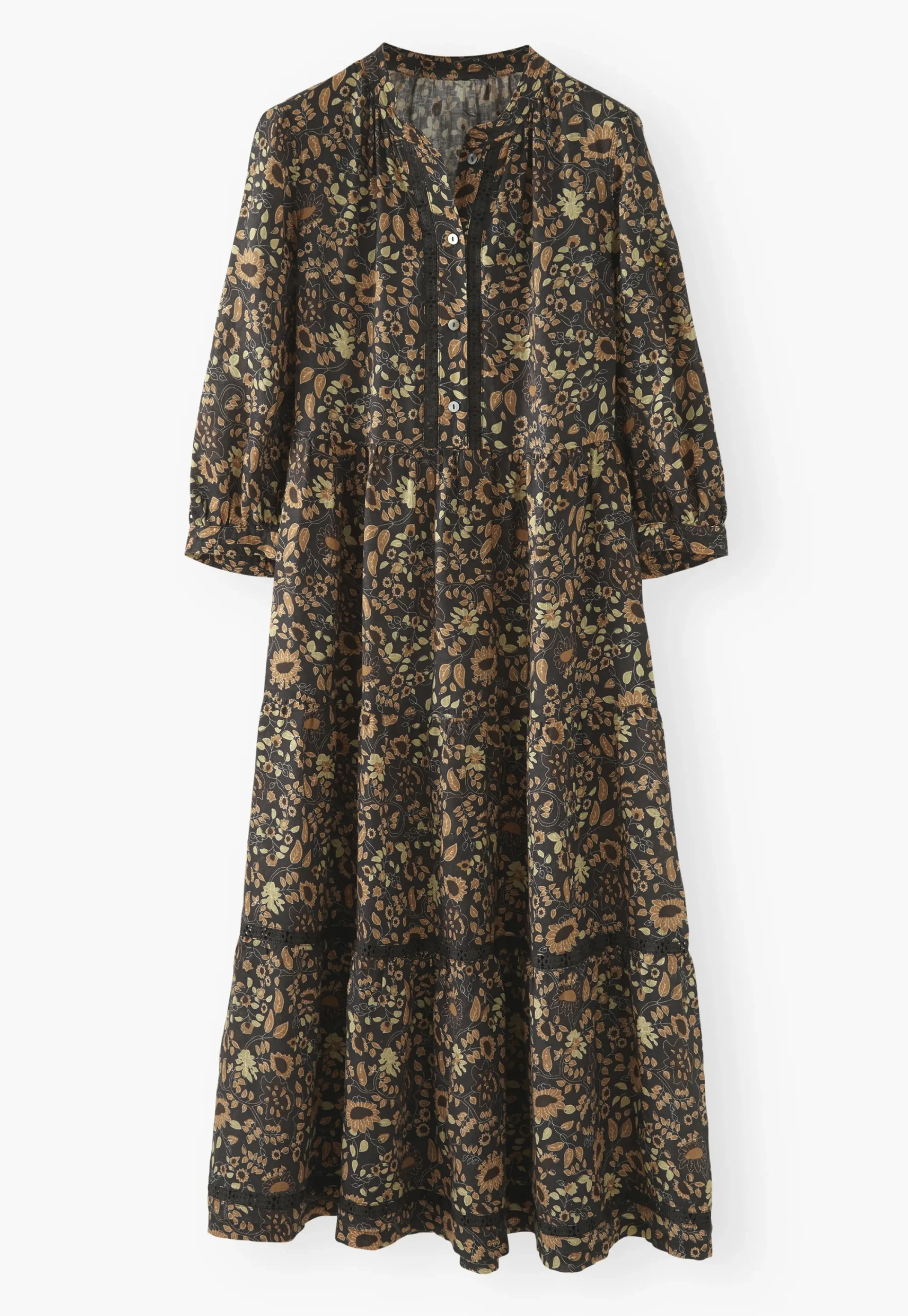 Printed Tiered Dress*Wrap London Outlet