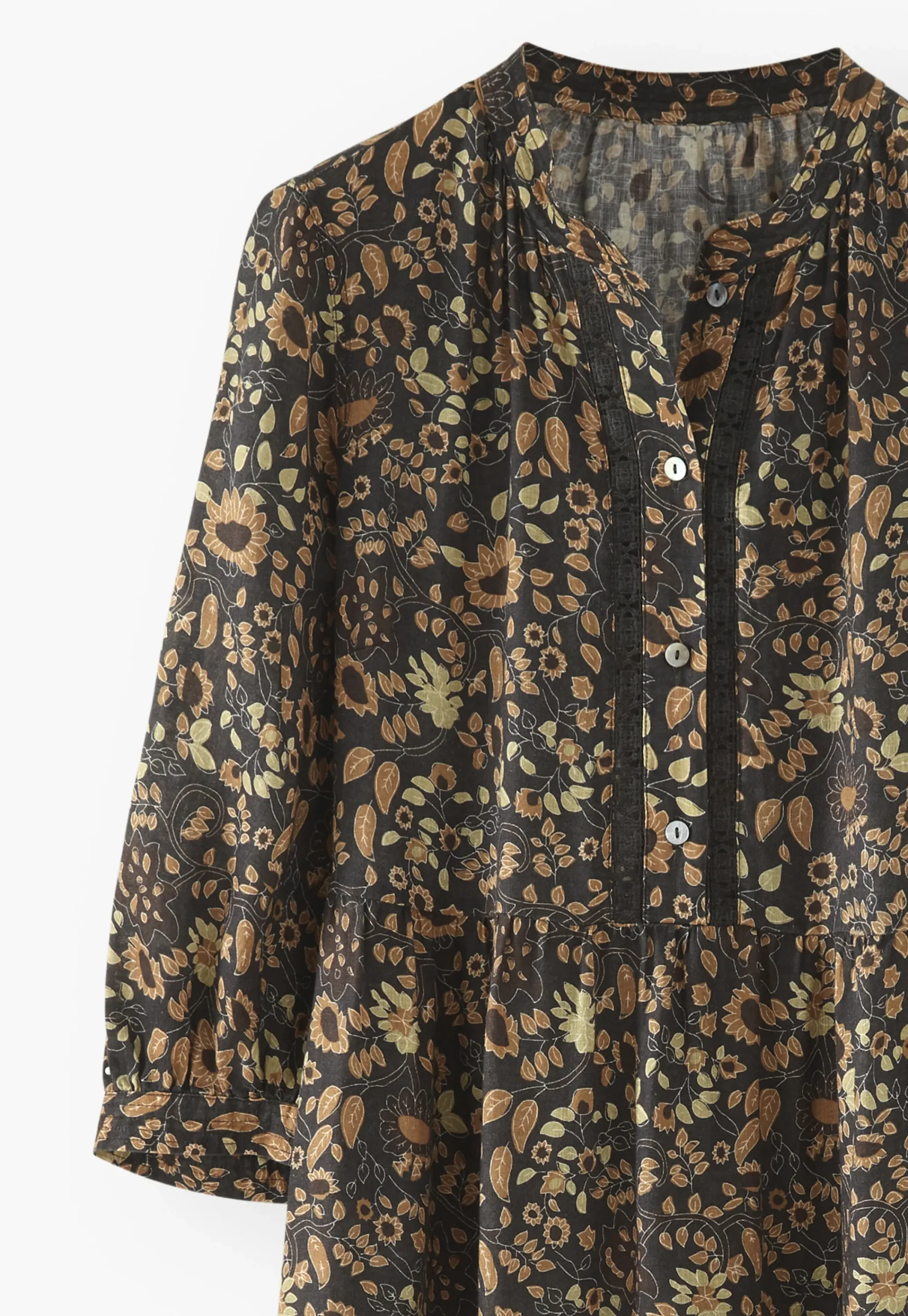 Printed Tiered Dress*Wrap London Outlet