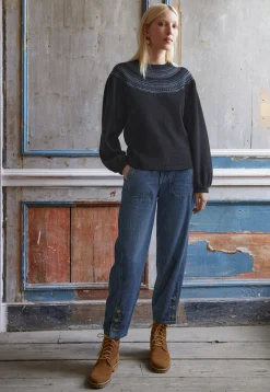 Relaxed Carrot Jeans*Wrap London Hot