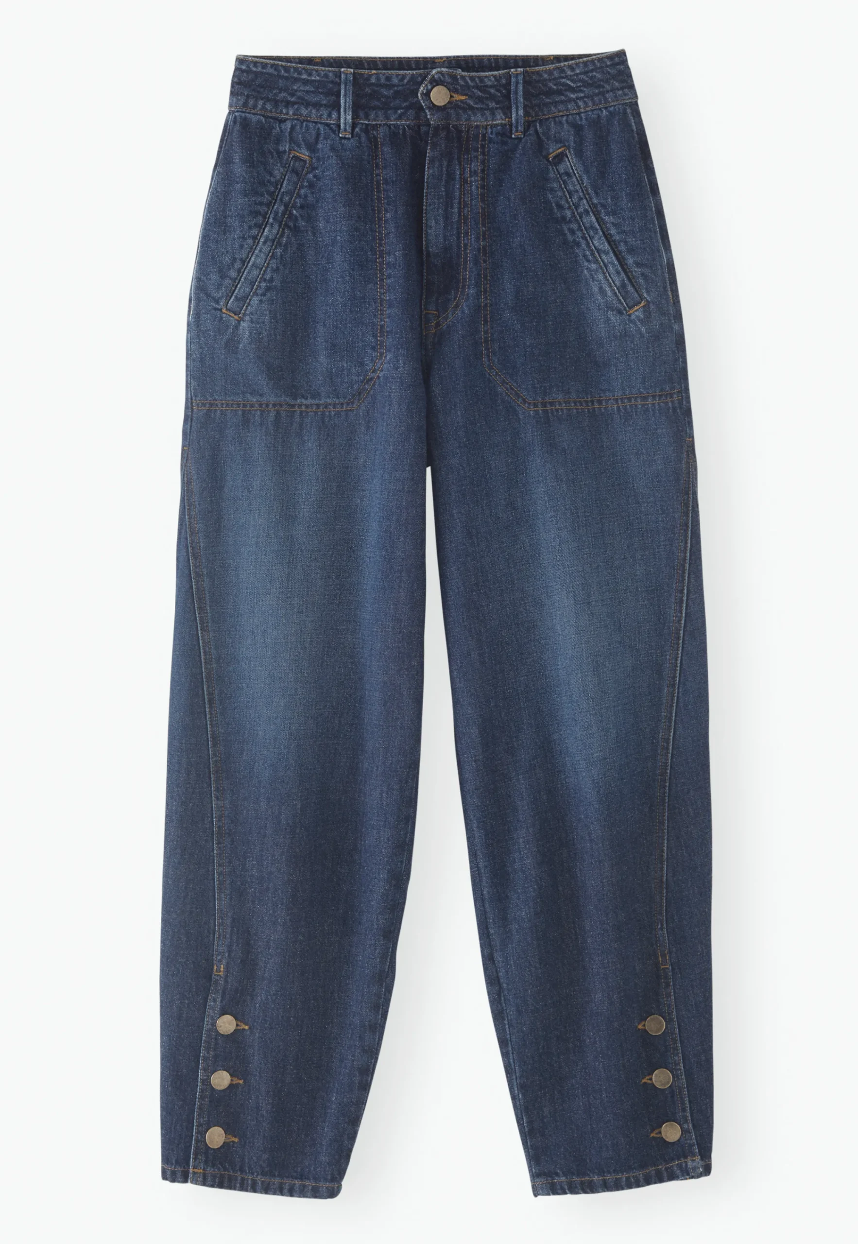 Relaxed Carrot Jeans*Wrap London Hot