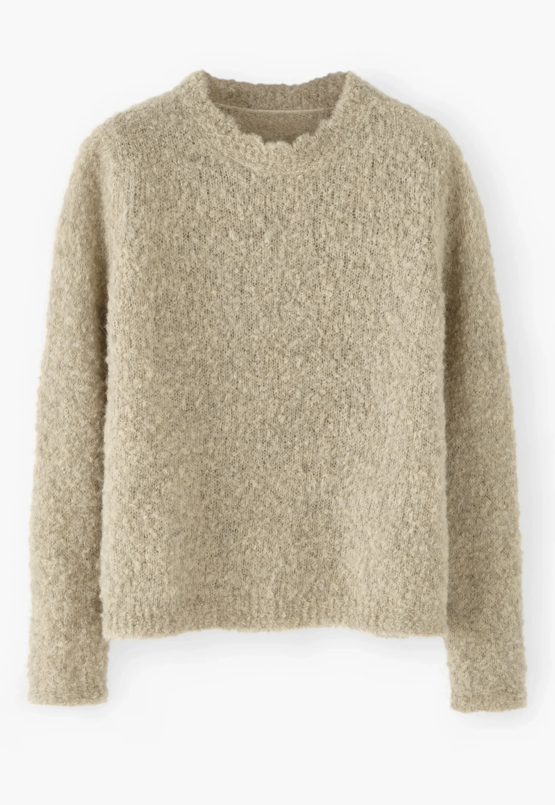 Round-Neck Sweater*Wrap London Discount