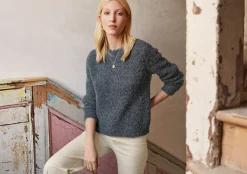 Round-Neck Sweater*Wrap London Discount