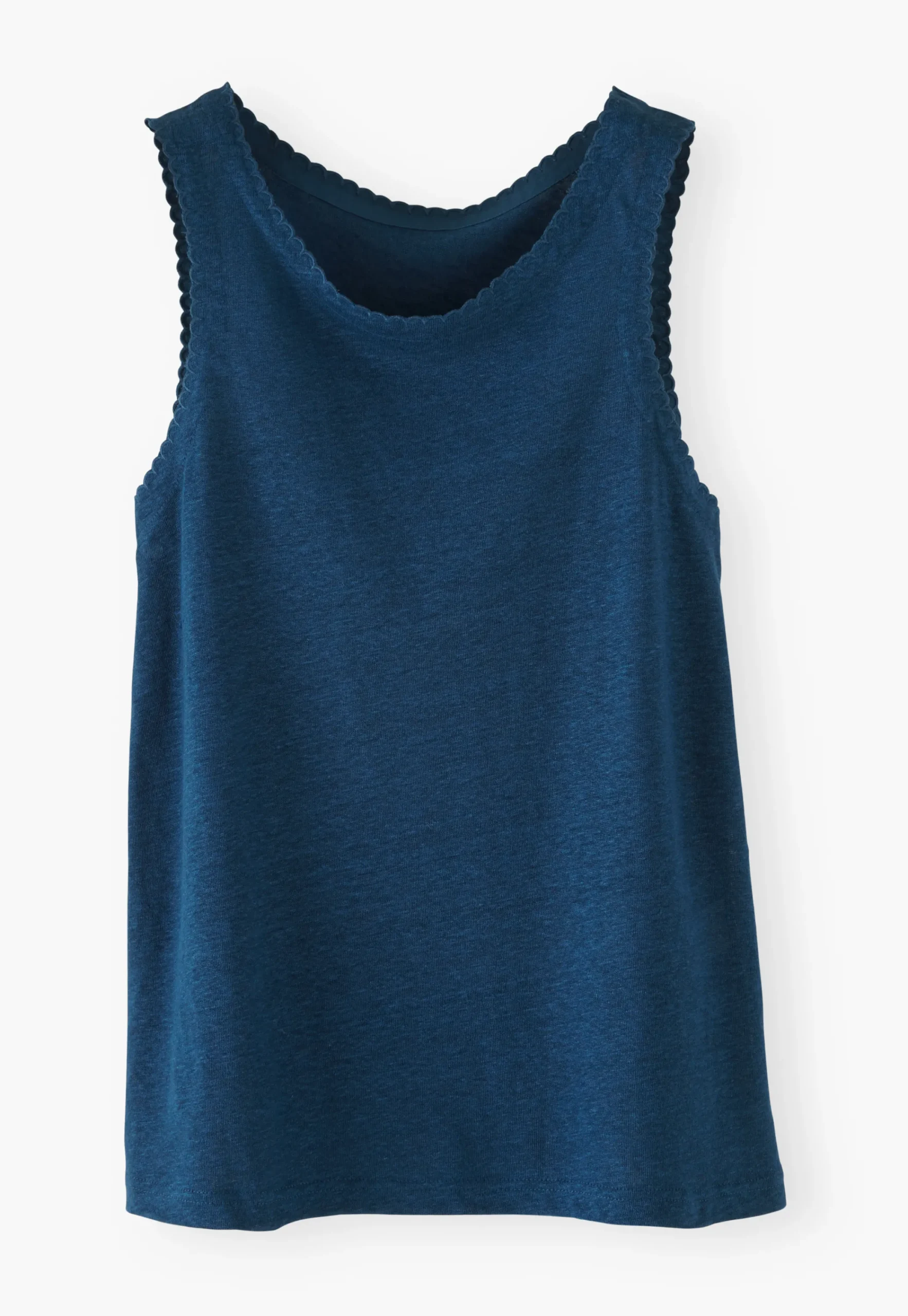 Scallop-Edge Vest*Wrap London Sale