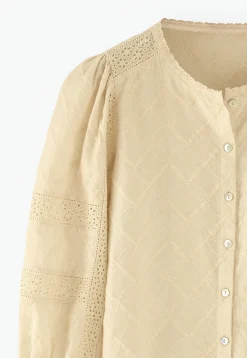 Schiffli Blouse*Wrap London Hot