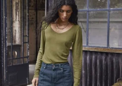 Scoop-Neck Top*Wrap London Clearance