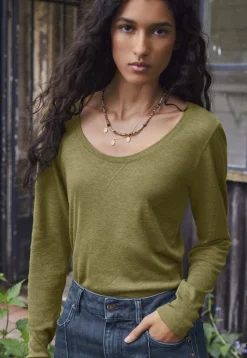 Scoop-Neck Top*Wrap London Clearance