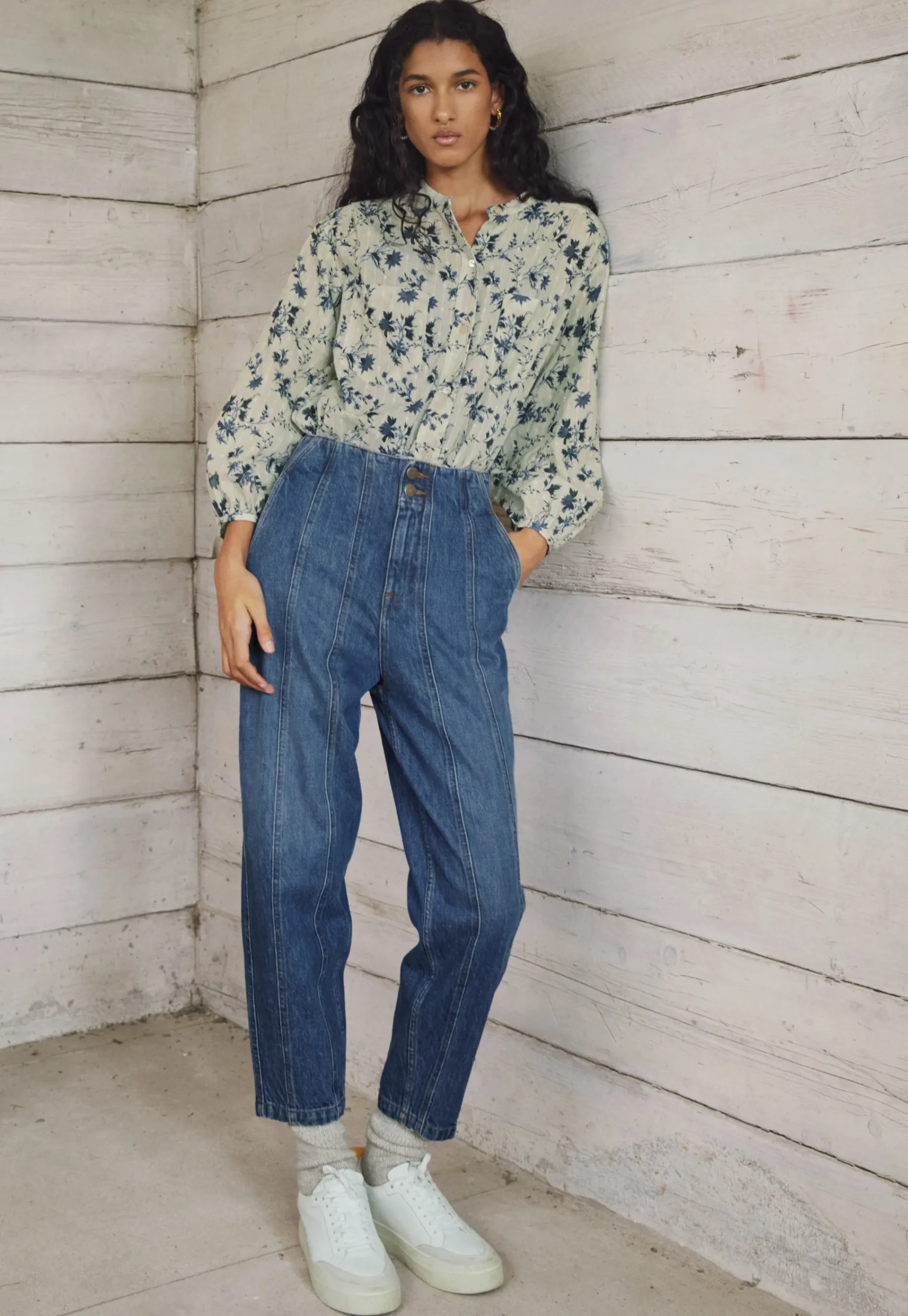 Seam-Detail Jeans*Wrap London Best