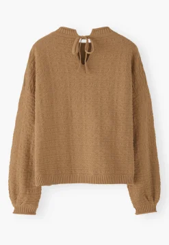 Stitch-Detail Sweater*Wrap London Discount