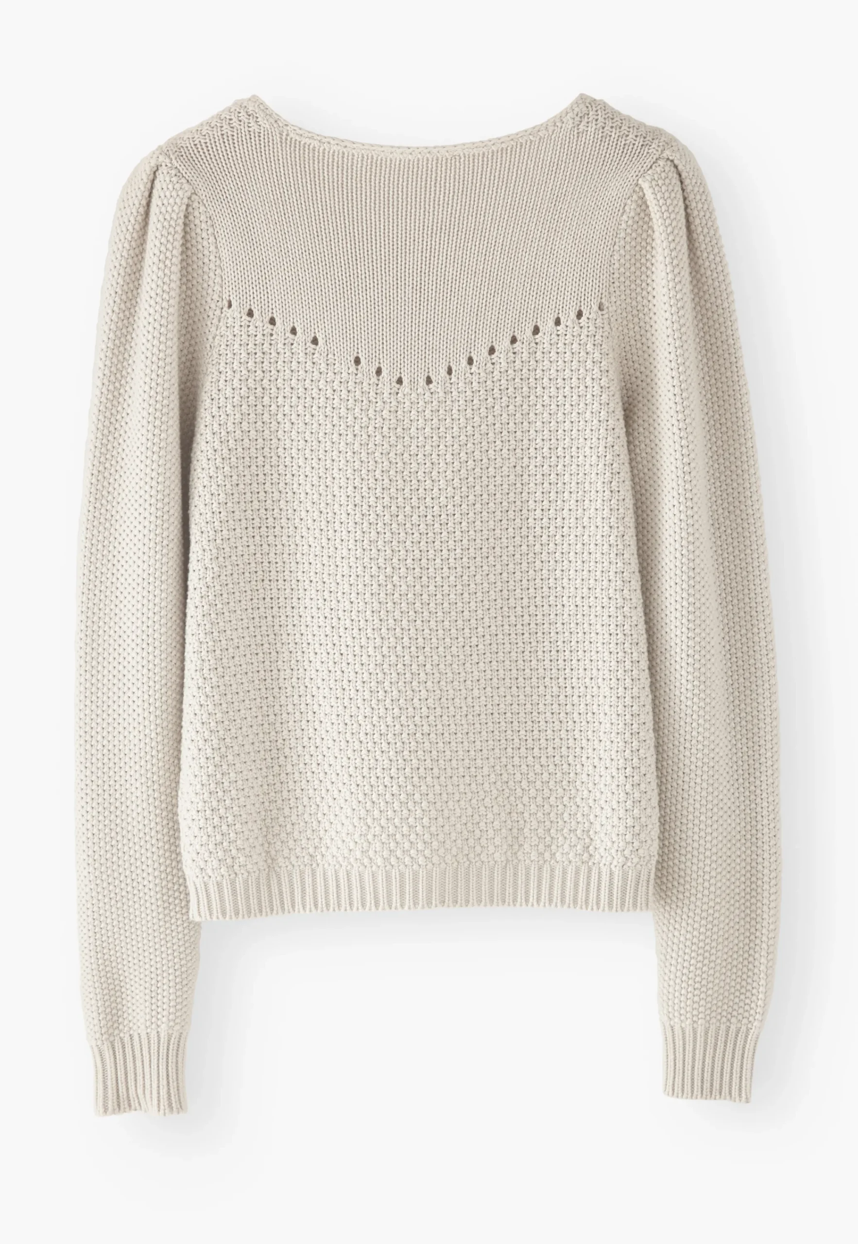 Stitch-Mixing Pointelle Sweater*Wrap London Best Sale