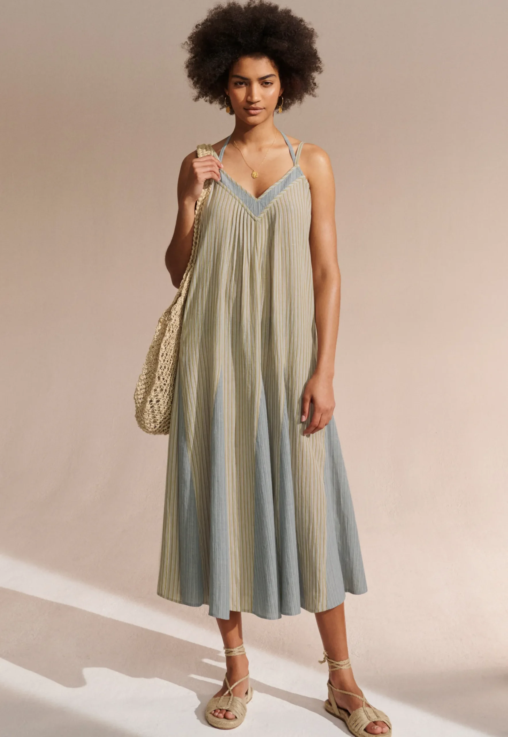 Striped Sundress*Wrap London Hot