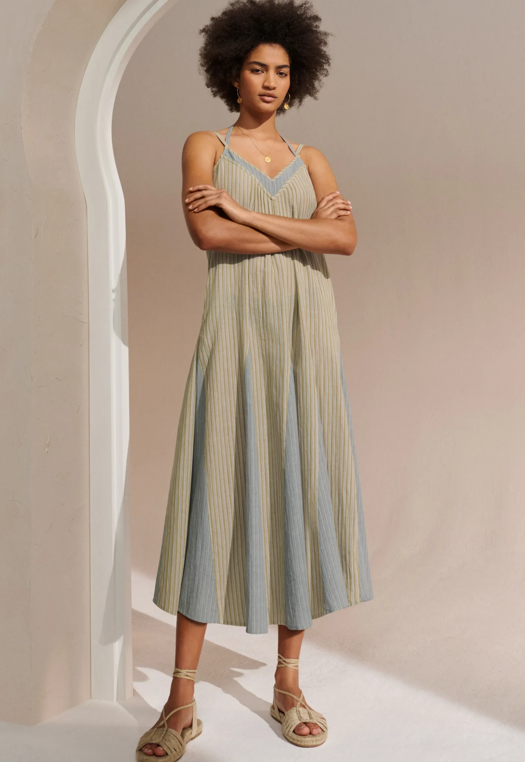Striped Sundress*Wrap London Hot