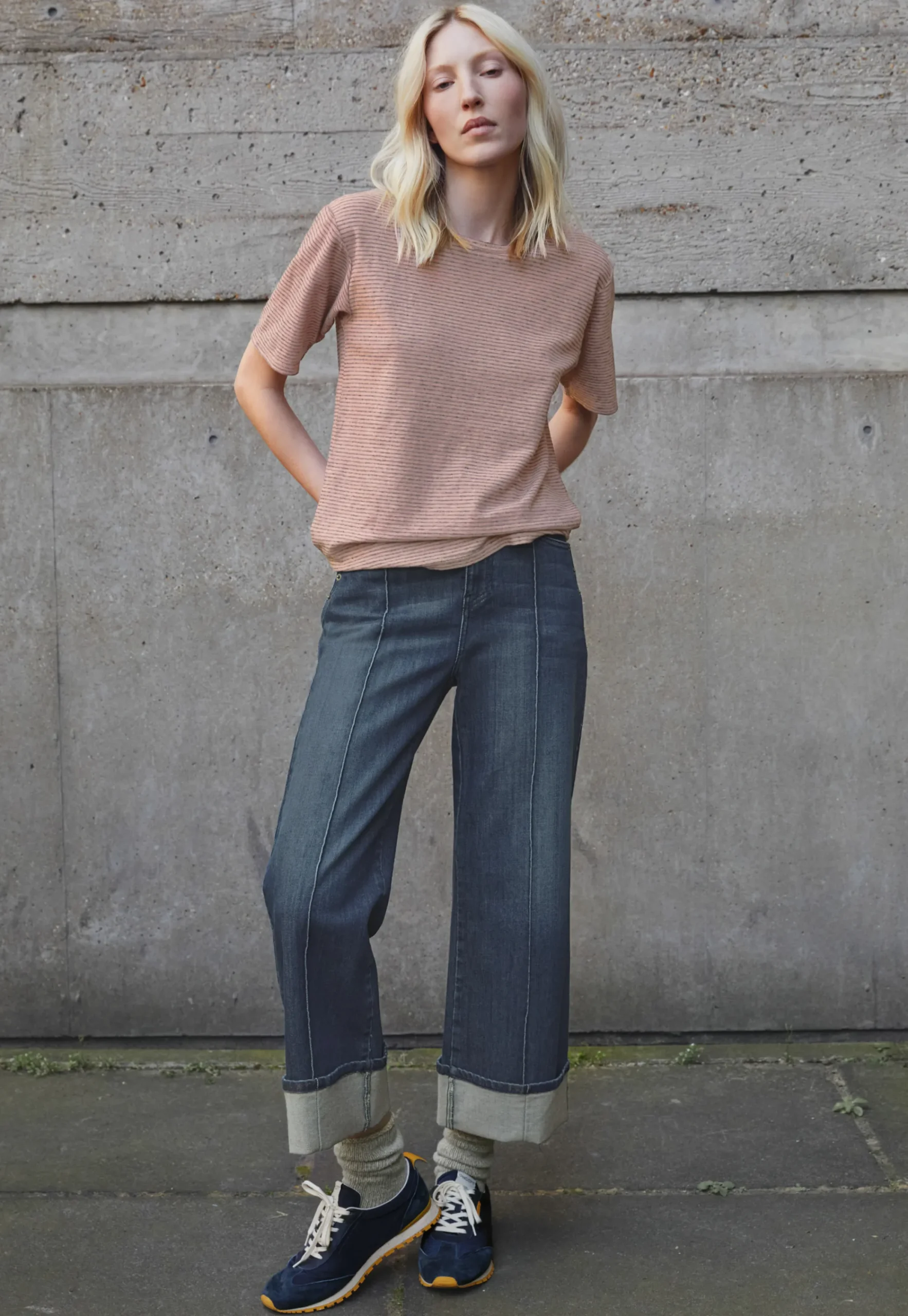 Striped T-Shirt*Wrap London Cheap