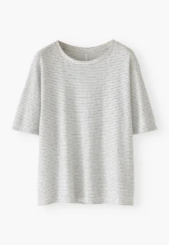 Striped T-Shirt*Wrap London Best Sale
