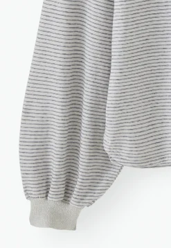 Striped V-Neck Top*Wrap London Store