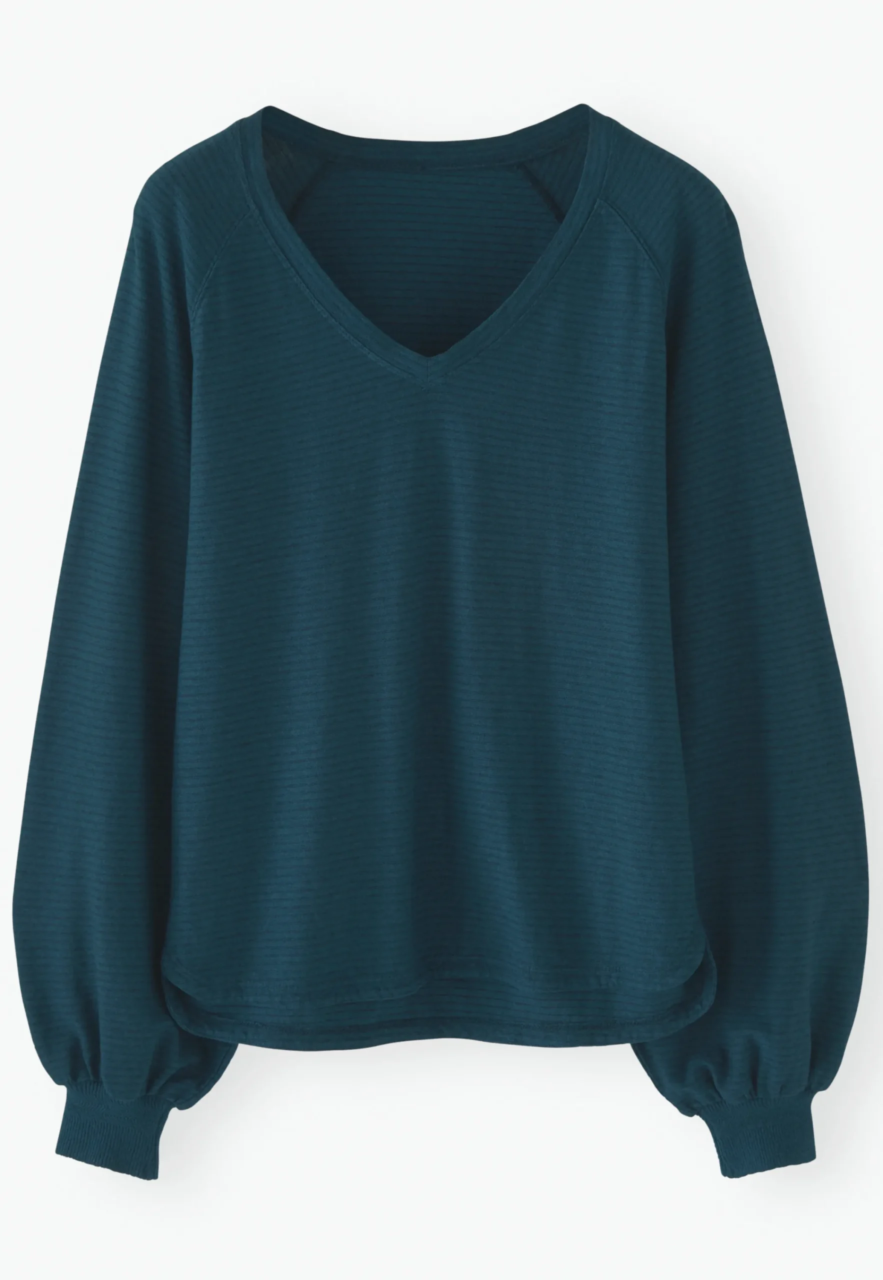 Striped V-Neck Top*Wrap London Outlet