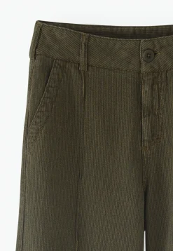 Striped Wide-Leg Trousers*Wrap London Clearance