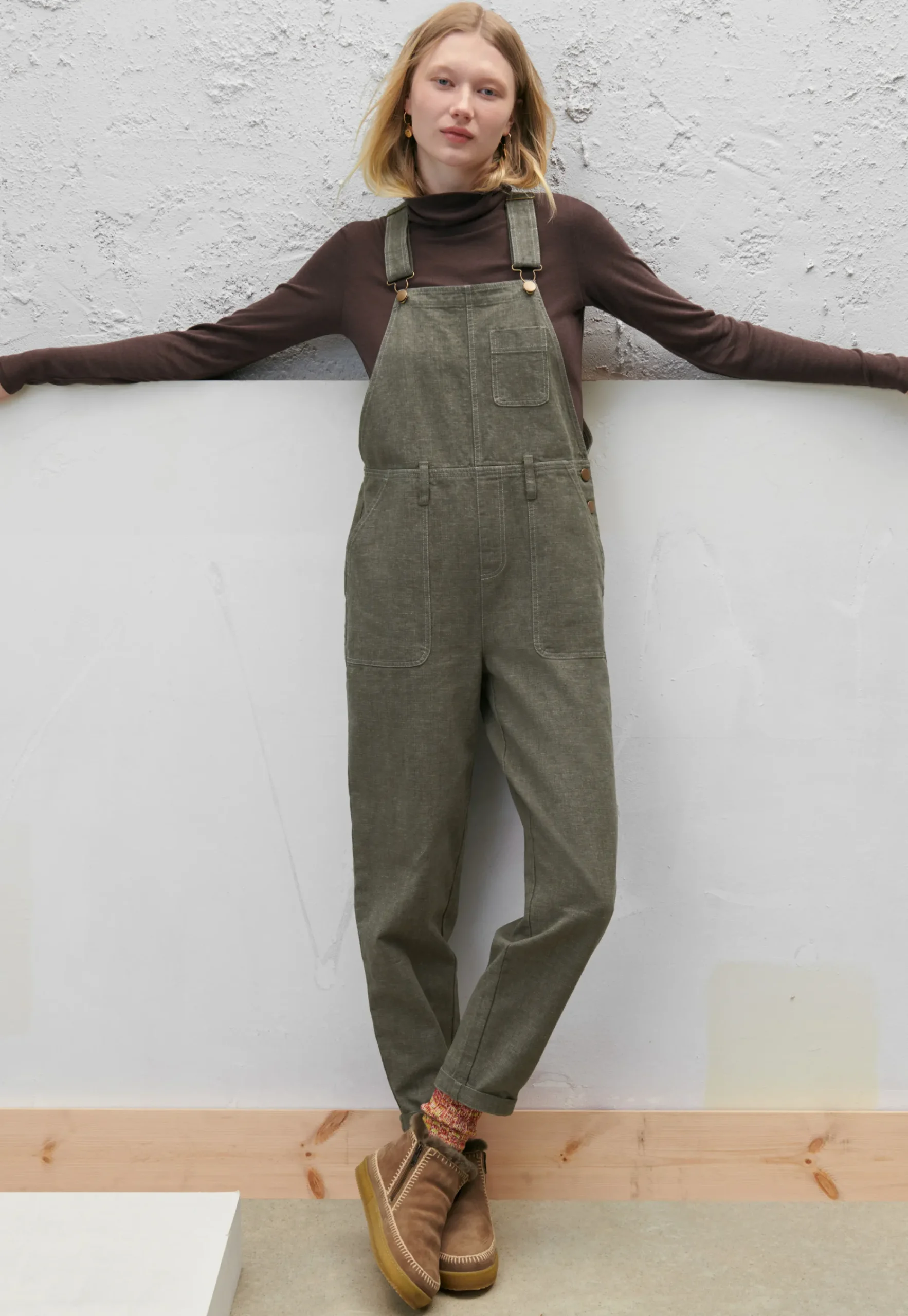 Tapered Dungarees*Wrap London Shop