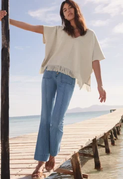 Tassel Poncho*Wrap London New