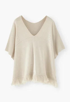 Tassel Poncho*Wrap London New