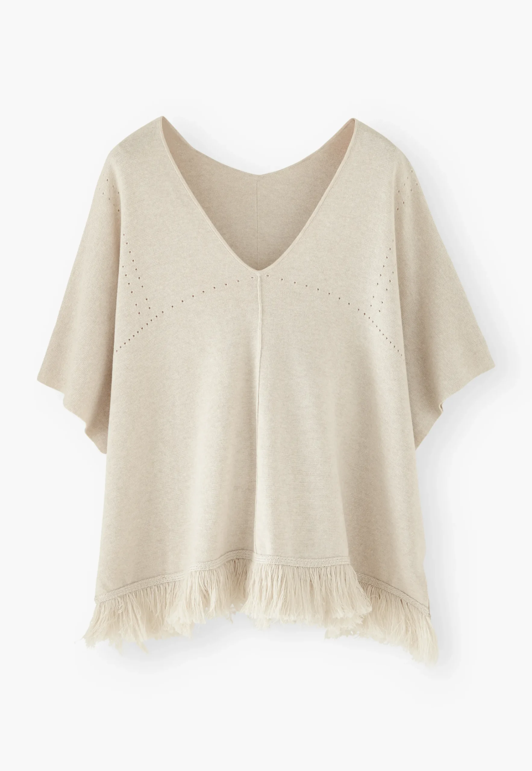 Tassel Poncho*Wrap London New