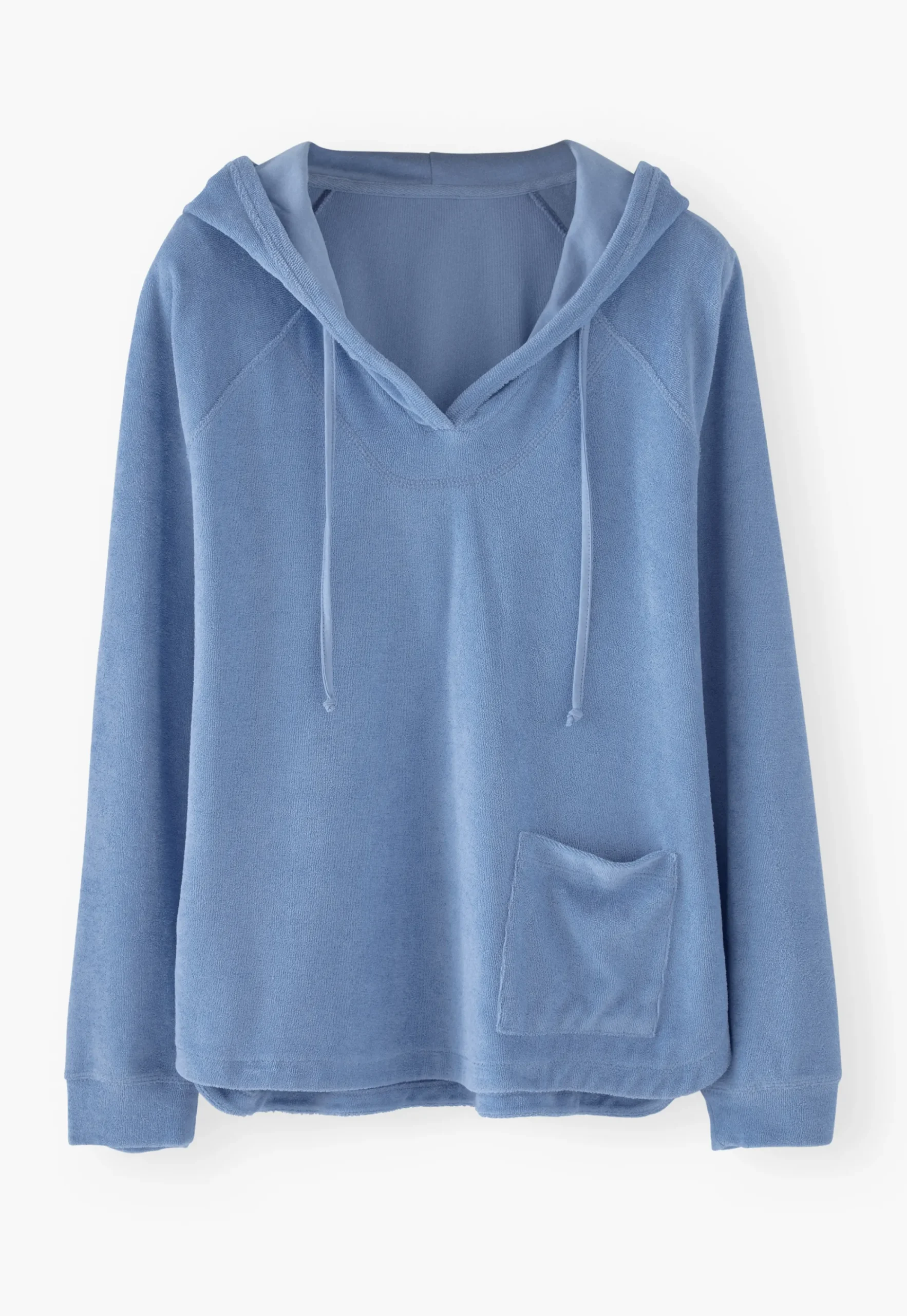Towelling Hooded Sweatshirt*Wrap London Online